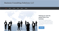 Desktop Screenshot of businessconsultingsolutionsllc.com