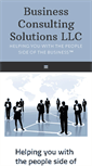 Mobile Screenshot of businessconsultingsolutionsllc.com